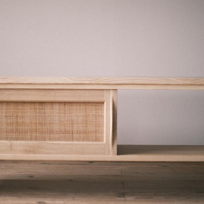Haley Oak Wood TV Unit