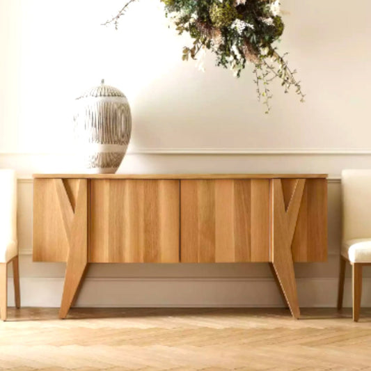 Halia Oak Wood Cabinet & Sideboard