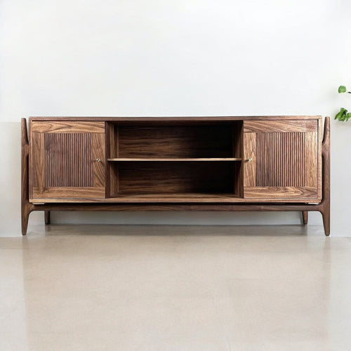 Harmon Walnut Wood TV Unit