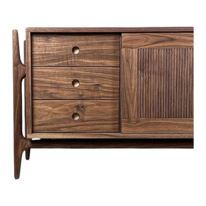 Harmon Walnut Wood TV Unit