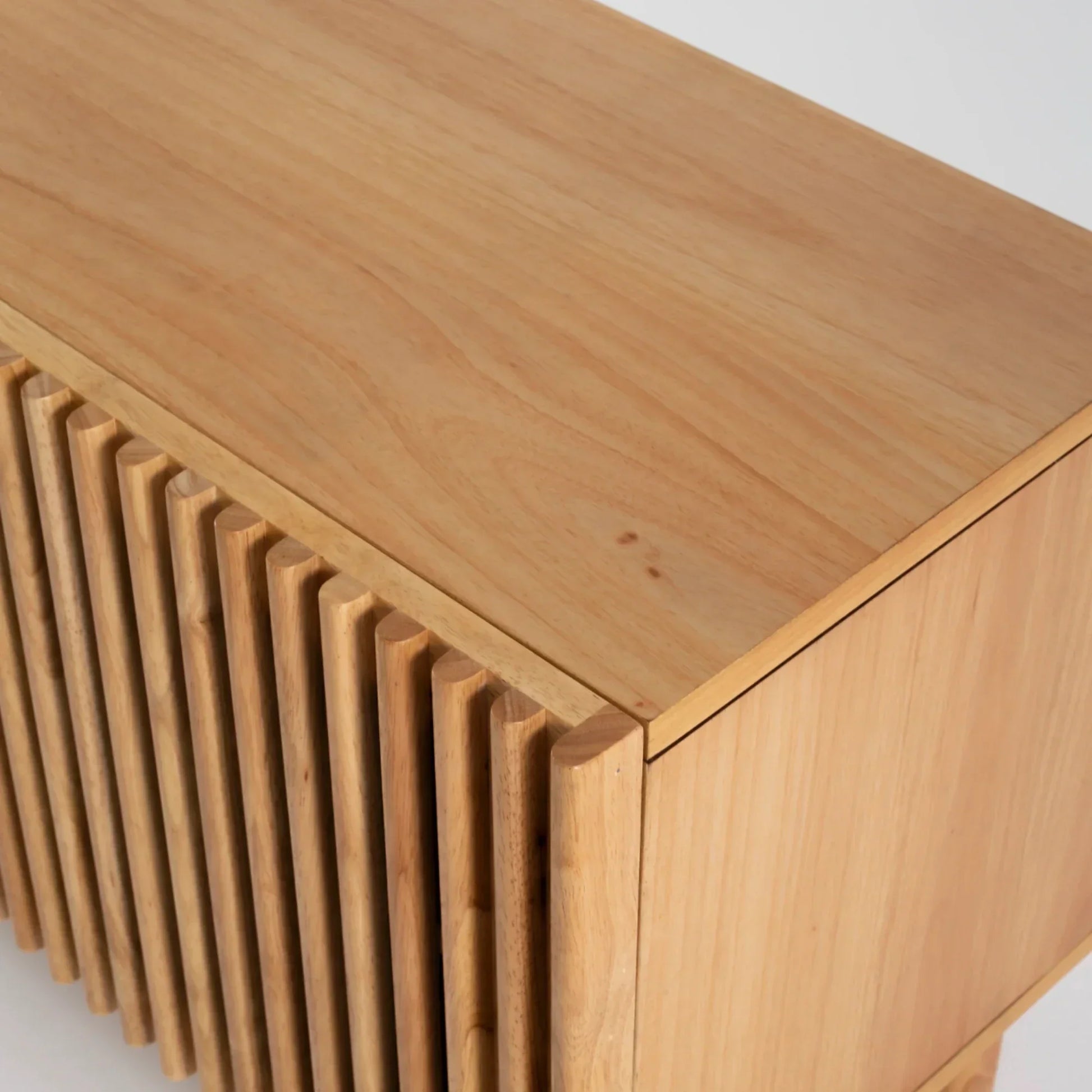 Julian Natural Wooden TV Unit