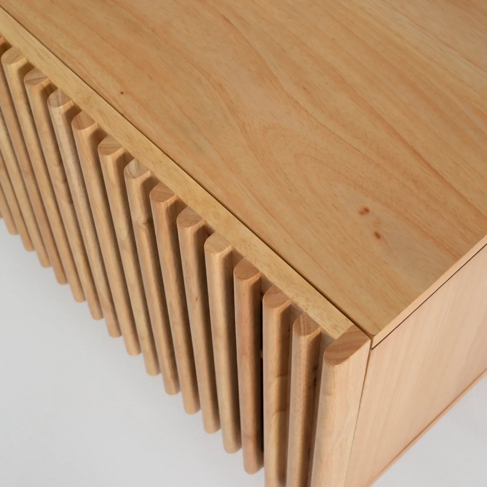 Julian Natural Wooden TV Unit