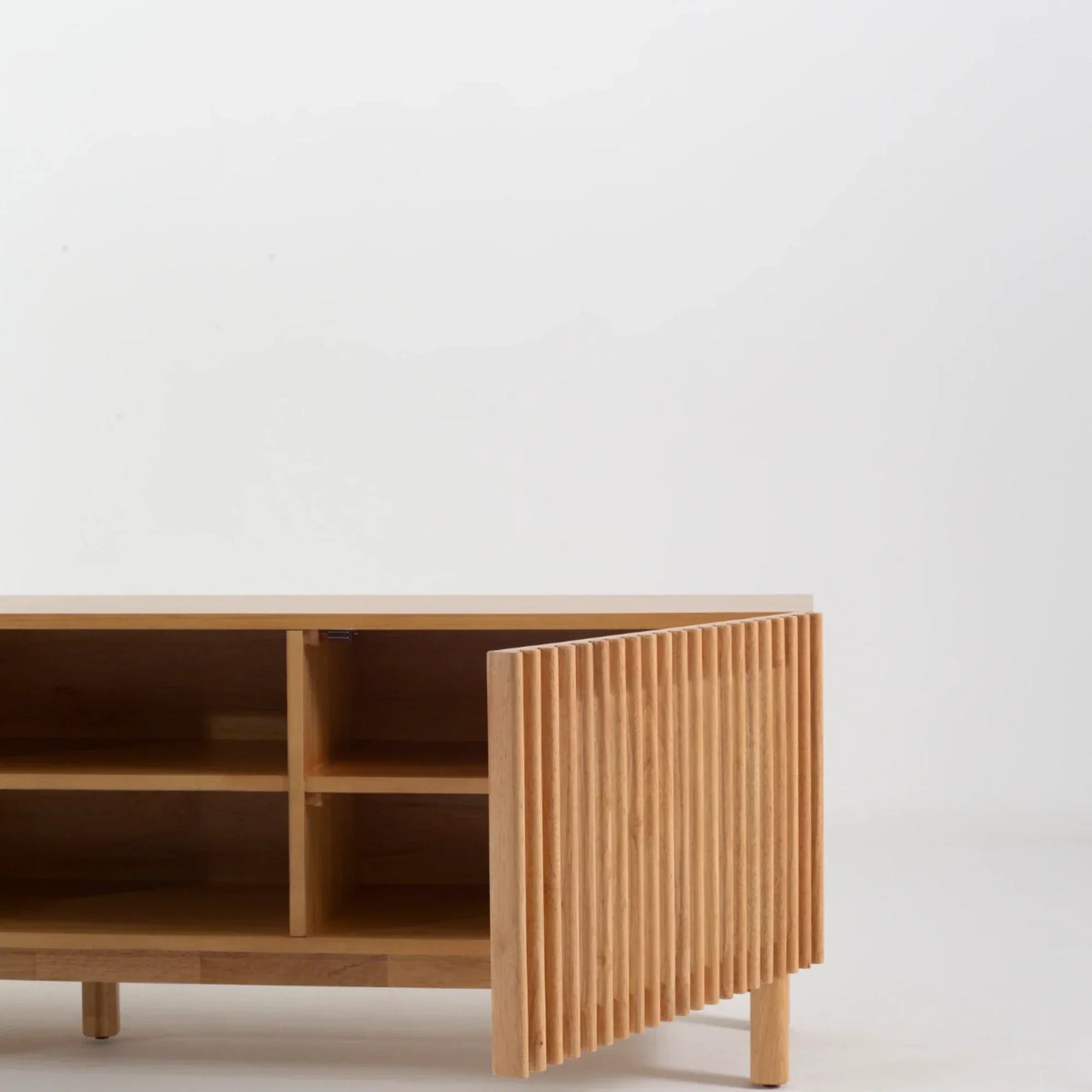 Julian Natural Wooden TV Unit