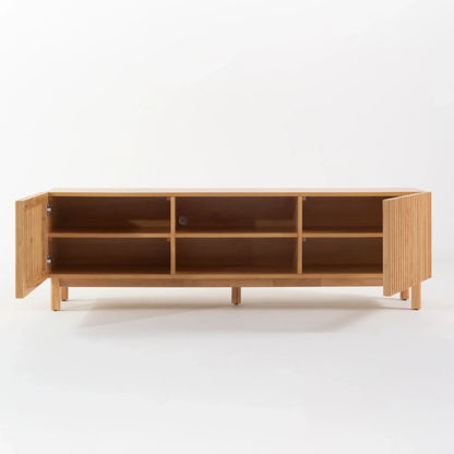 Julian Natural Wooden TV Unit