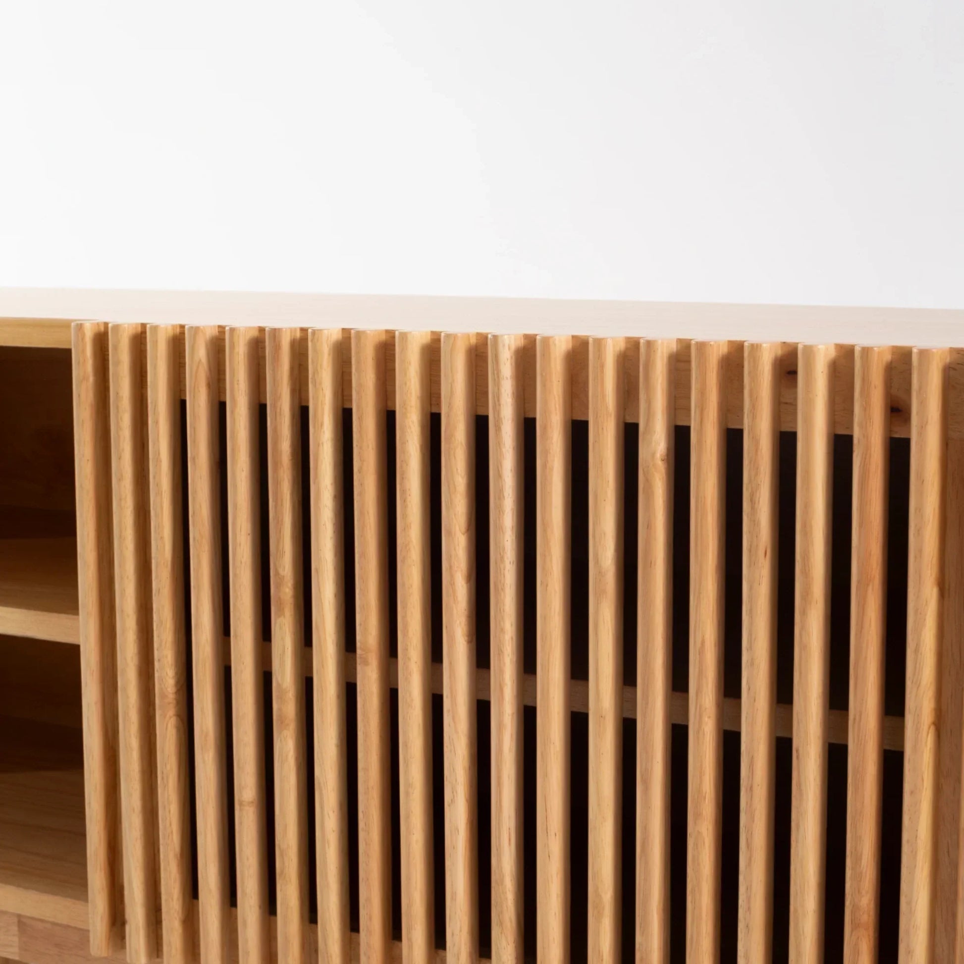 Julian Natural Wooden TV Unit