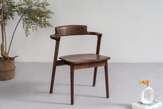 Mazonvintage-Crescendo Danish Backrest Dining Chair