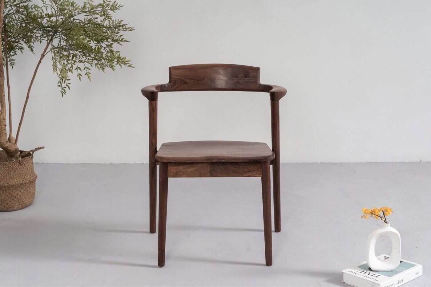 Mazonvintage-Crescendo Danish Backrest Dining Chair
