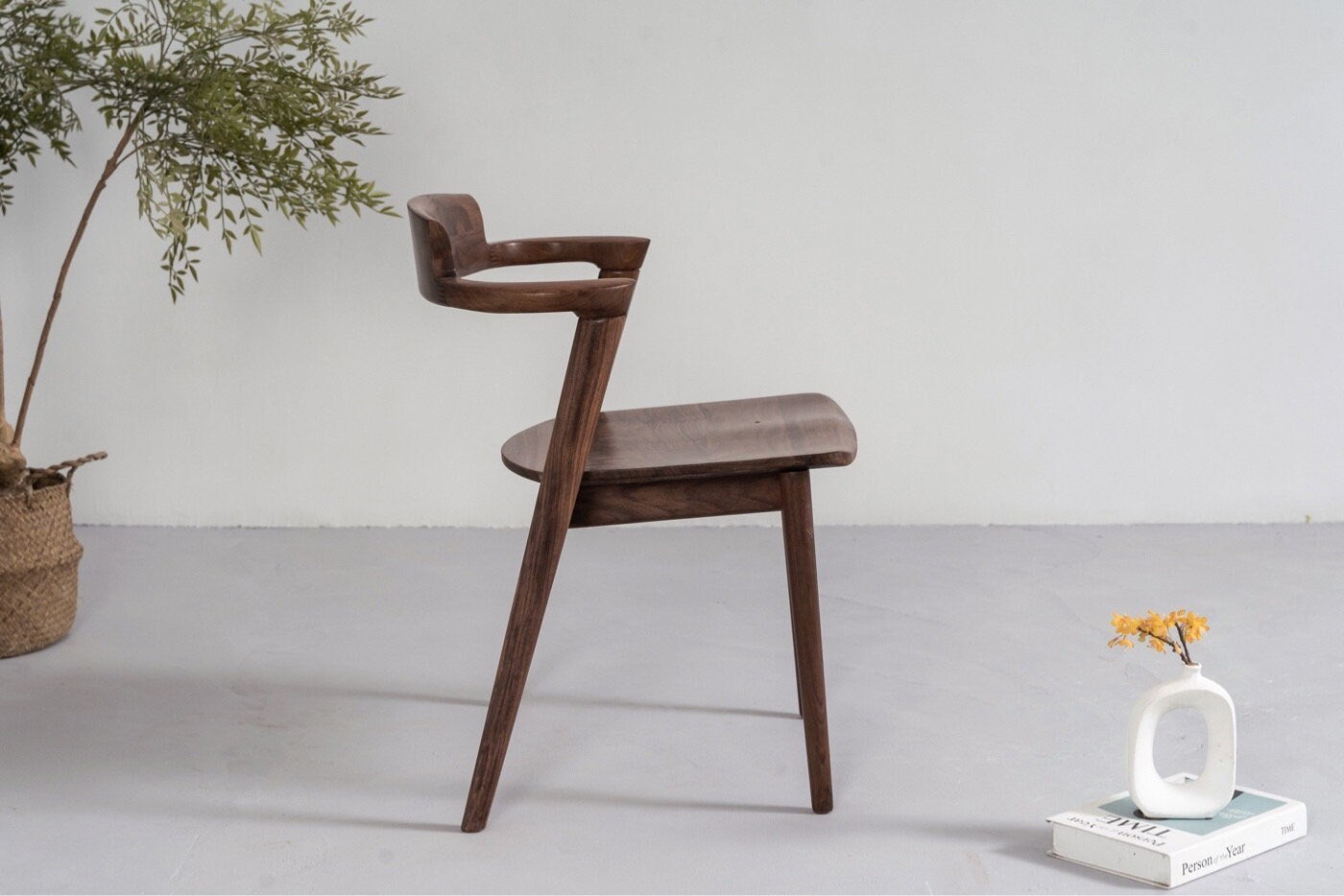 Mazonvintage-Crescendo Danish Backrest Dining Chair
