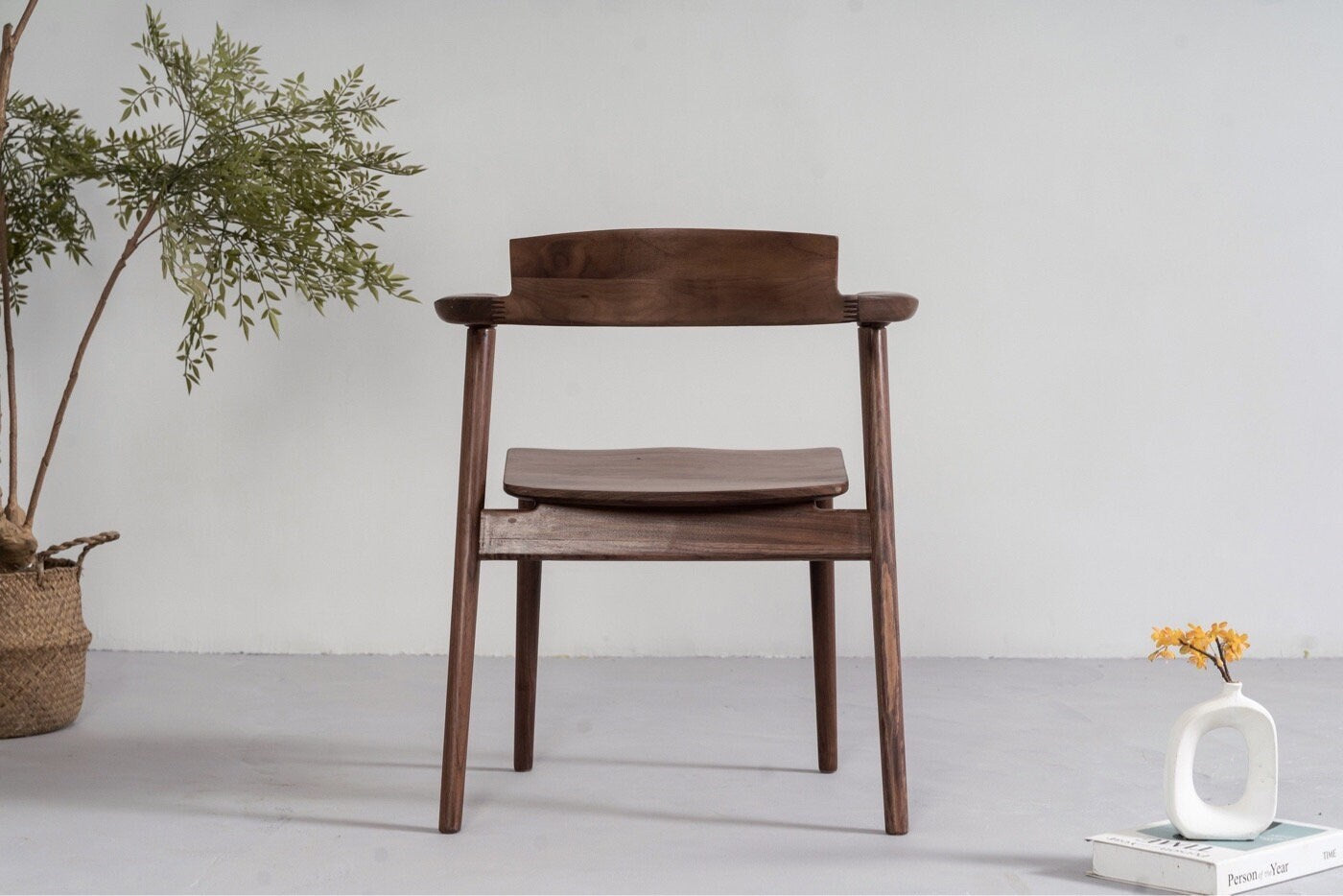 Mazonvintage-Crescendo Danish Backrest Dining Chair