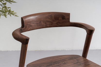 Mazonvintage-Crescendo Danish Backrest Dining Chair