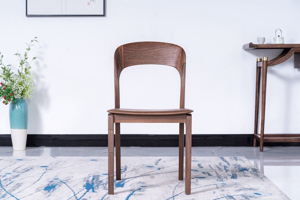 Mazonvintage-Minimalist Modern Classy Round Dining Chair