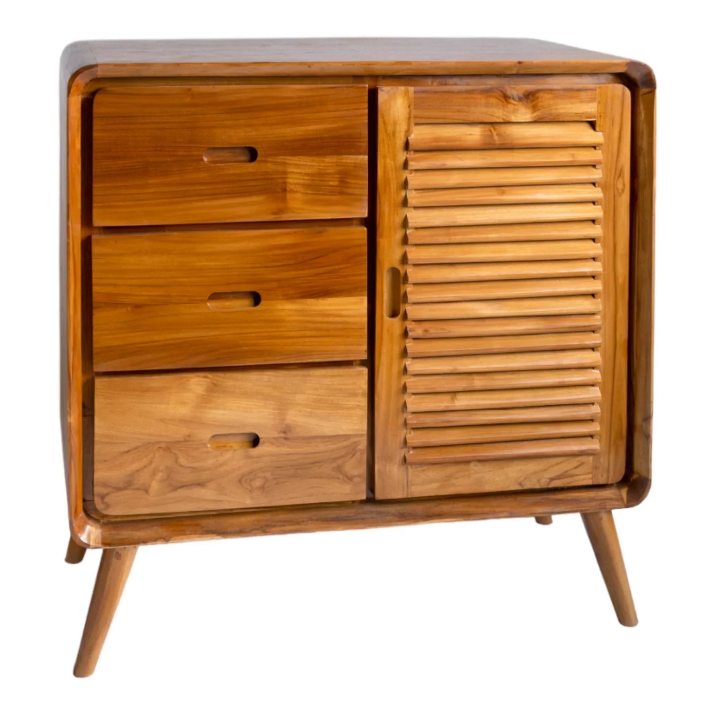 Jacoba Teak Wood Chest of Drawers