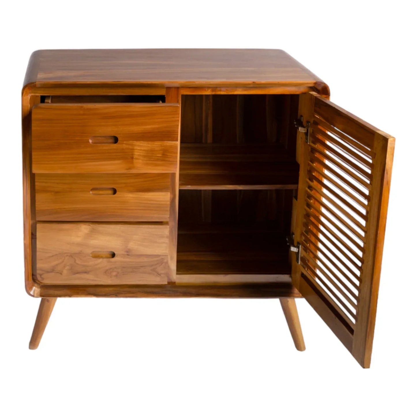 Jacoba Teak Wood Chest of Drawers