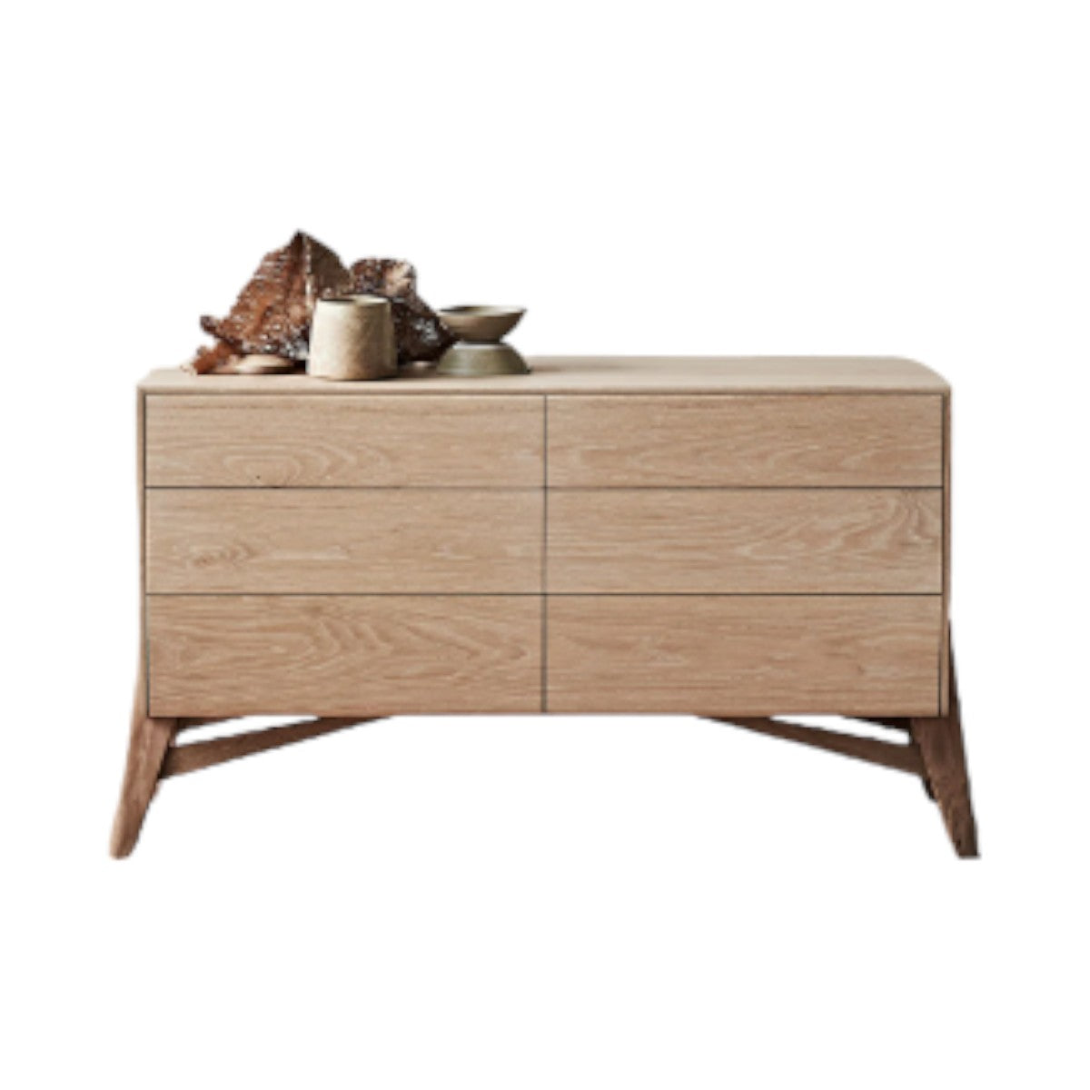Jasna Oak Wood Chest of Drawers