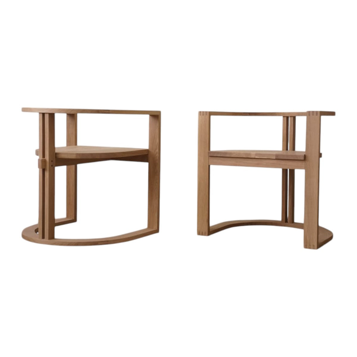 Jordan Oak Wood Arm Chair