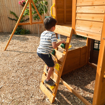 Mazonvintage Treasure Cove Wooden Swing Set