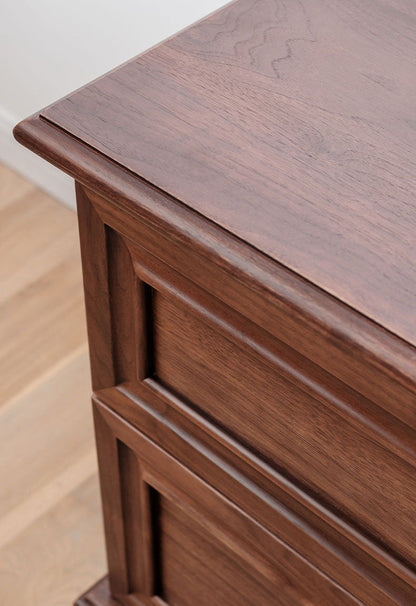 Mazonvintage-Quest Walnut Wood Nightstand