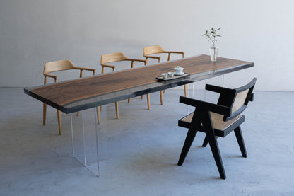 Mazonvintage-Essential Artworks Transparent Epoxy Resin Tabletop