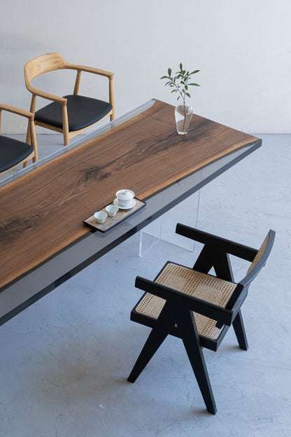 Mazonvintage-Essential Artworks Transparent Epoxy Resin Tabletop