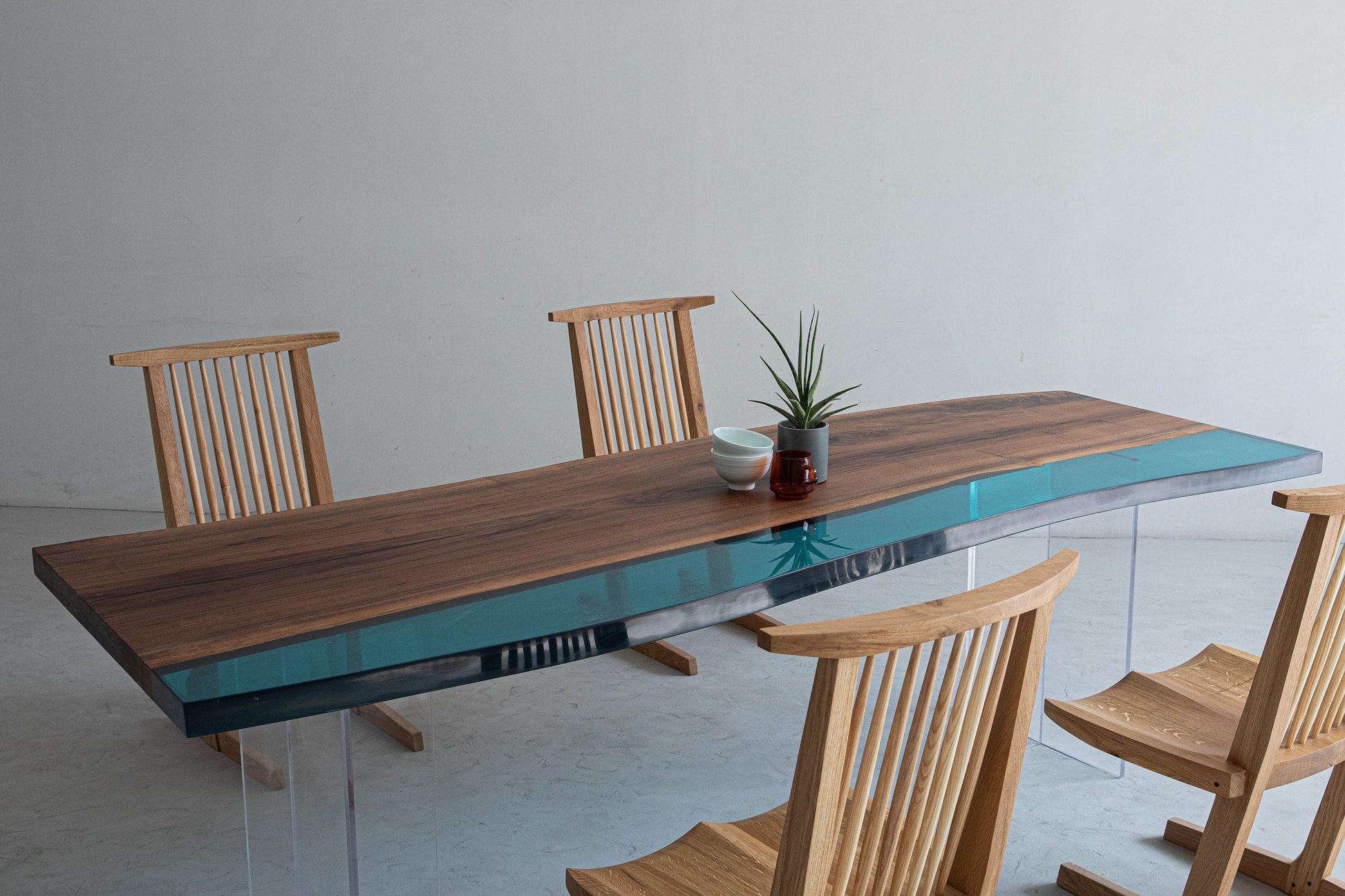 Mazonvintage-Dynasty Make-to-Order Resin Dining Table