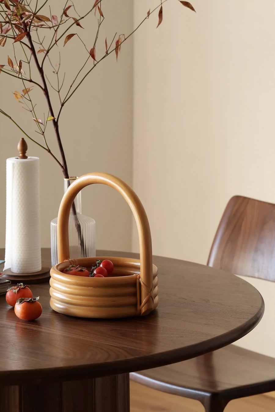 Mazonvintage-Whimsy Blinds Design Solid Walnut Wood Table