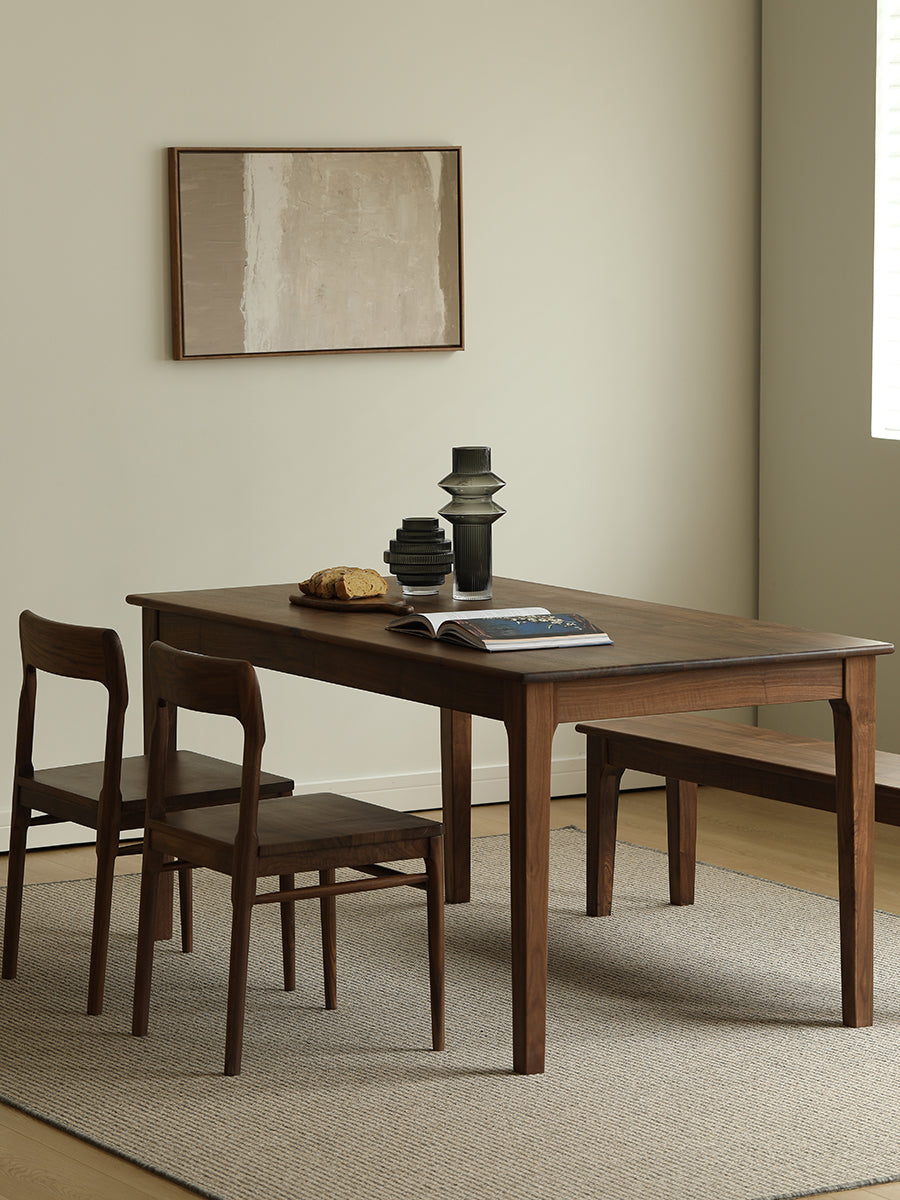 Mazonvintage-Vintage Charm Solid Wood Dining Table