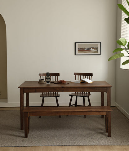 Mazonvintage-Vintage Charm Solid Wood Dining Table