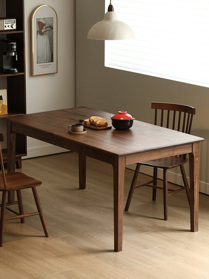 Mazonvintage-Vintage Charm Solid Wood Dining Table