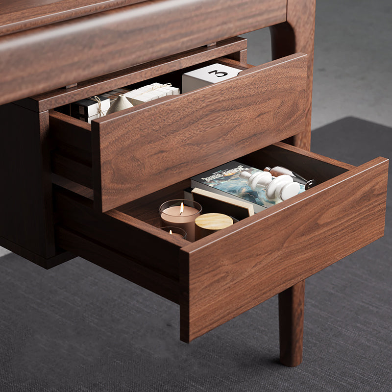 Mazonvintage-Class Act Desk for Distinguished Black Walnut Wood