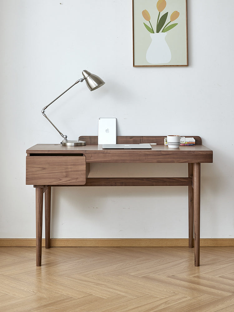 Mazonvintage-Artist's Studio Walnut Wood Writing Desk