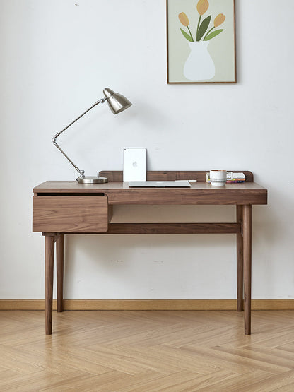 Mazonvintage-Artist's Studio Walnut Wood Writing Desk