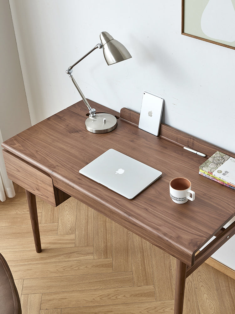 Mazonvintage-Artist's Studio Walnut Wood Writing Desk