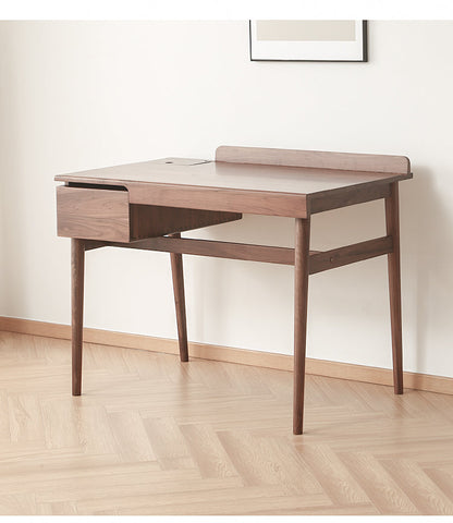 Mazonvintage-Artist's Studio Walnut Wood Writing Desk