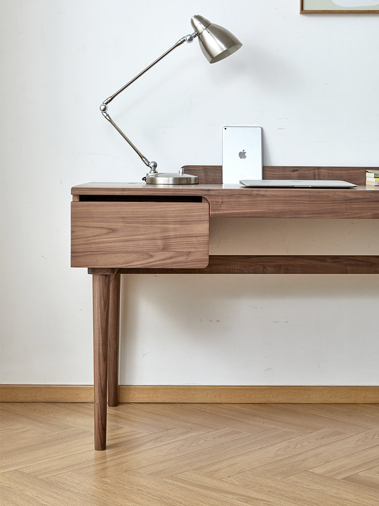 Mazonvintage-Artist's Studio Walnut Wood Writing Desk
