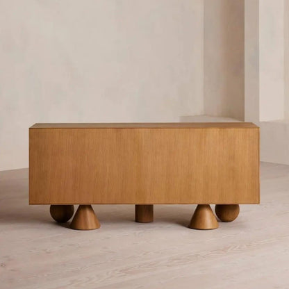 Marcel Oak Wood Cabinet & Sideboard