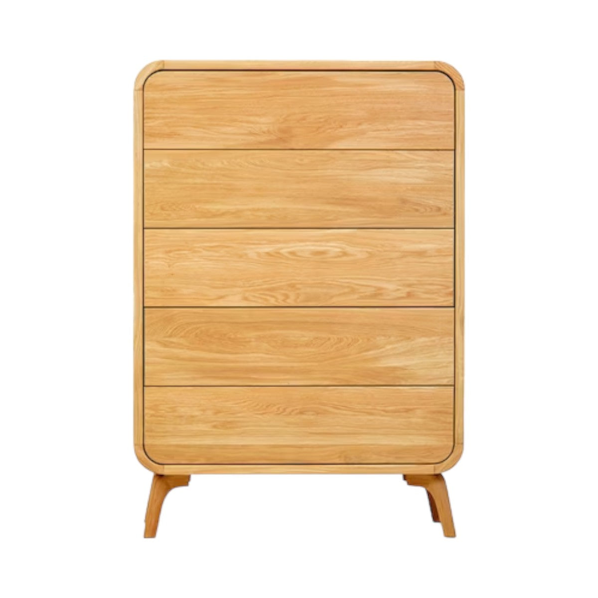 Marcela Oak Wood Chest of Drawers