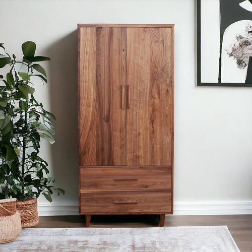 Maxton Walnut Wood Cupboard
