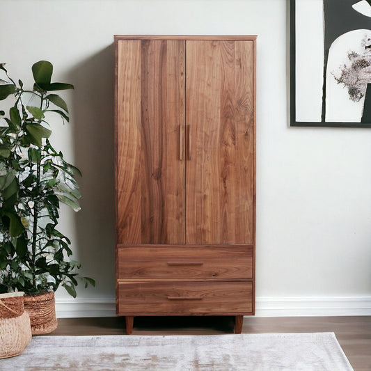 Maxton Walnut Wood Cupboard