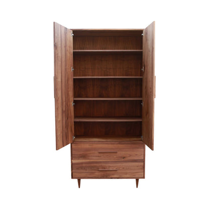 Maxton Walnut Wood Cupboard