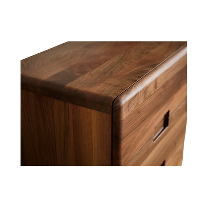 Nevio Walnut Wood Chest of Drawers