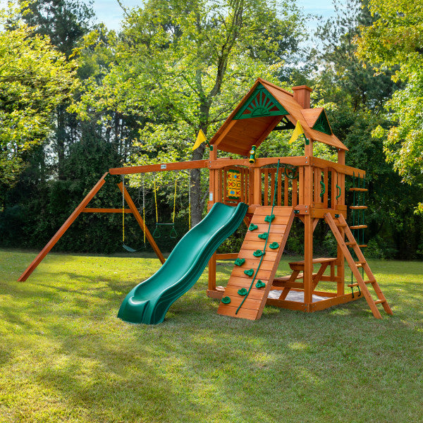 MazonvintagePlaysets Chateau Swing Set