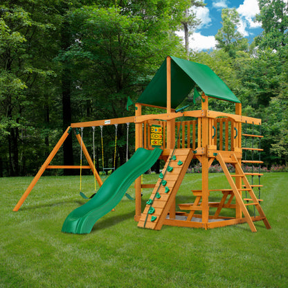MazonvintagePlaysets Chateau Swing Set