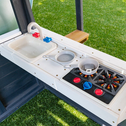 Cozy Escape Playhouse - Navy - Installation Available
