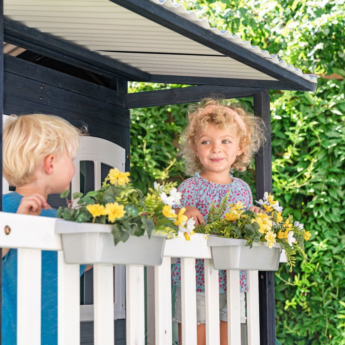 Cozy Escape Playhouse - Navy - Installation Available
