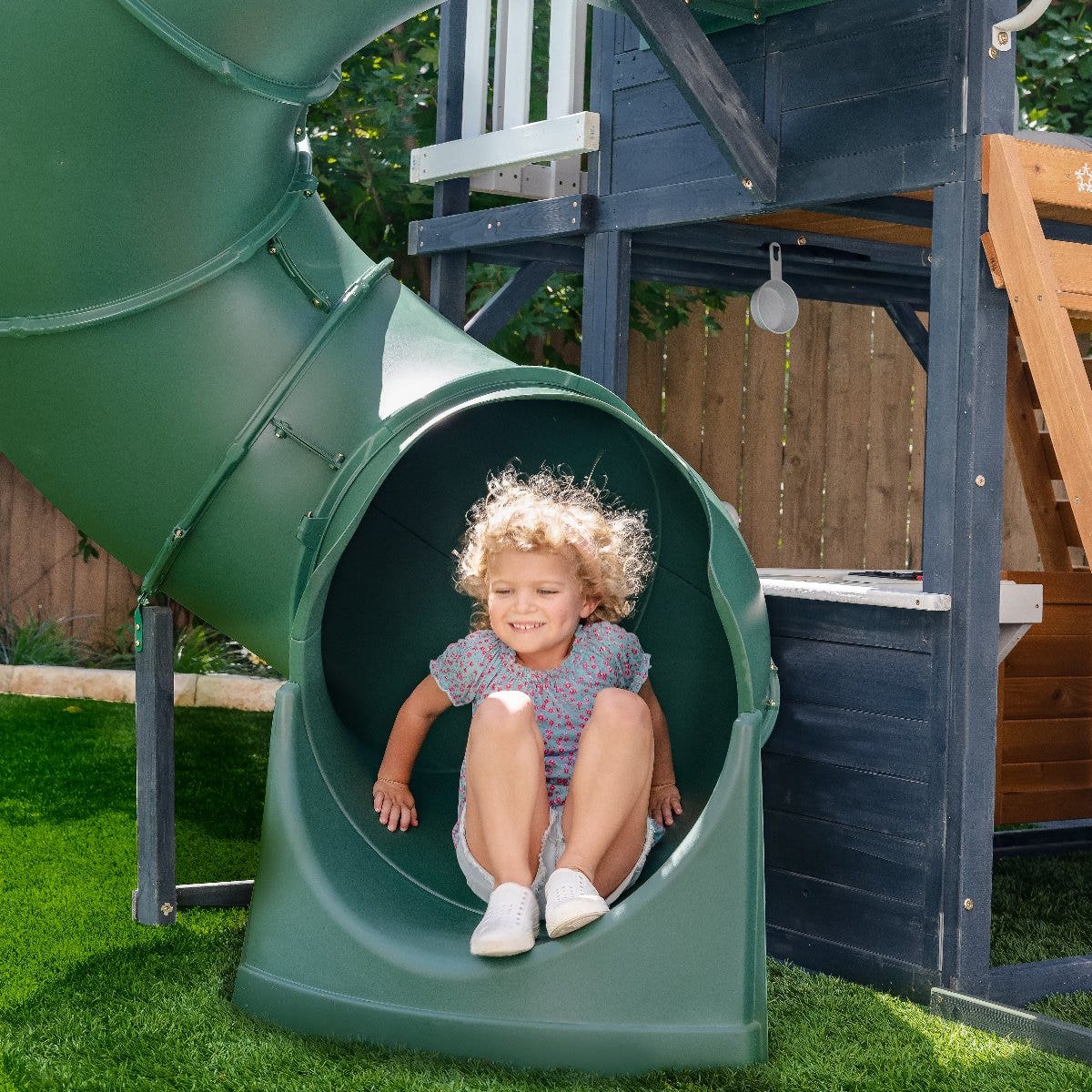 Cozy Escape Playhouse - Navy - Installation Available