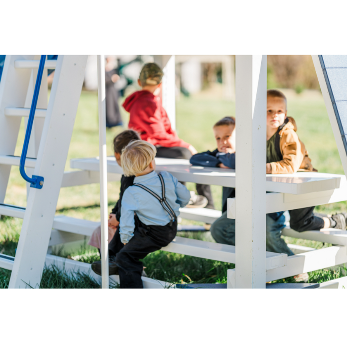 Solar Vinyl Swing Set