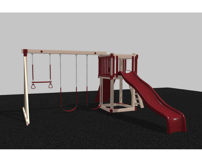 Star 1 Vinyl Swing Set