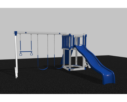 Star 1 Vinyl Swing Set