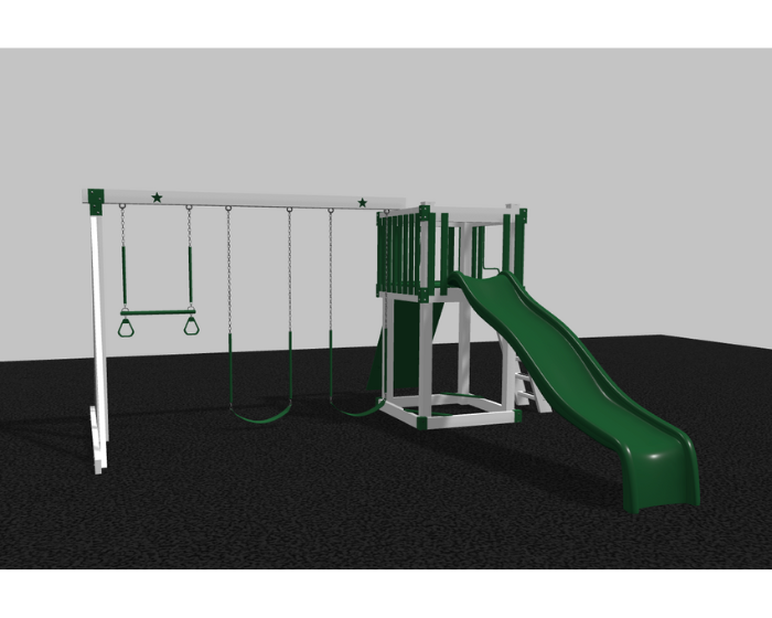 Star 1 Vinyl Swing Set