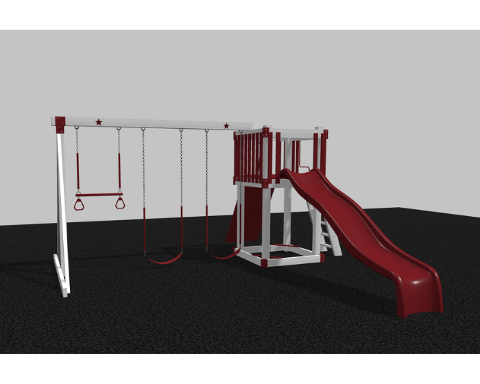 Star 1 Vinyl Swing Set